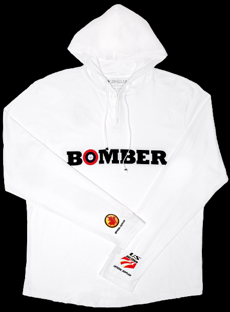 Bomber Hoodie, $95