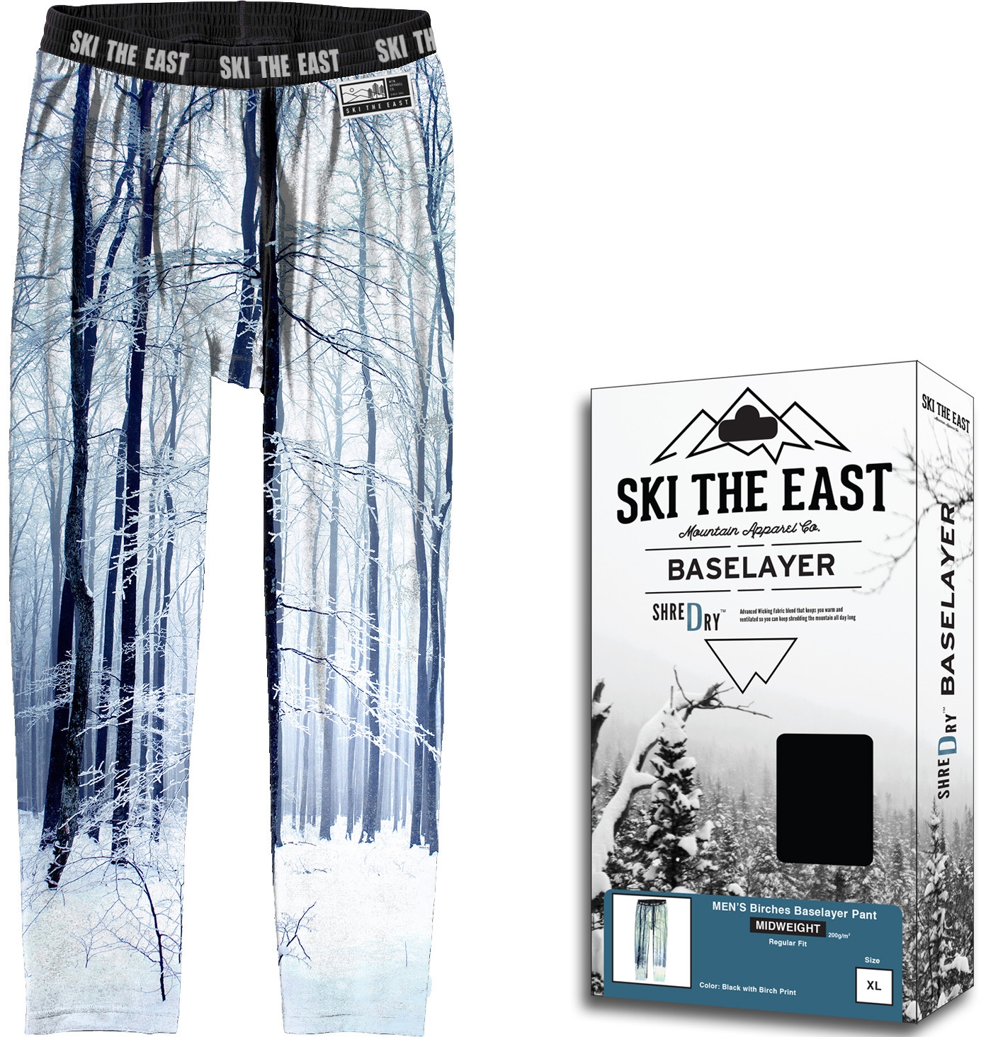 Ski The East Glades Baselayer Pants, $58