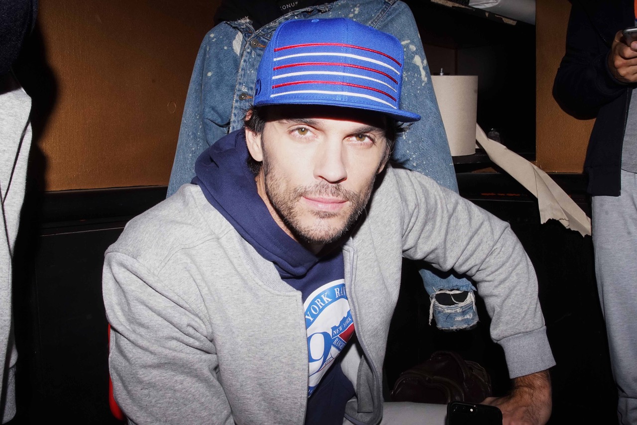 Grungy Gentleman x New York Rangers Mitchell & Ness 6 Stripe Hat