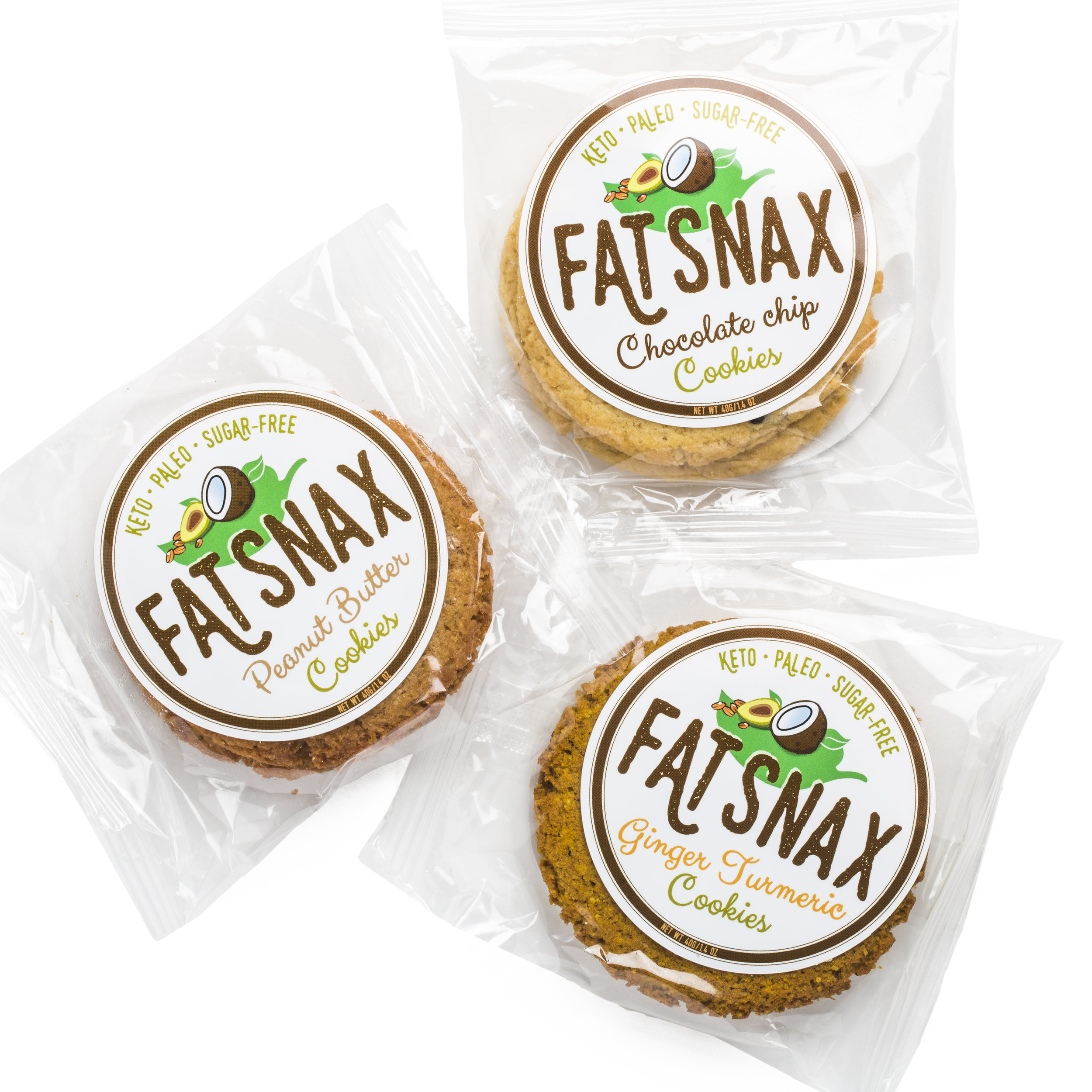 Fat Snax, $29.99 (24 cookies)