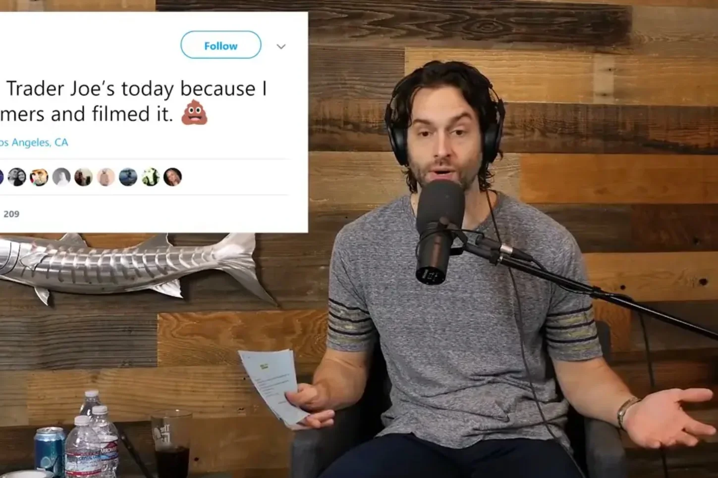 Grungy TV | Chris DElia wears GG Shirt on Congratulations Podcast EP103