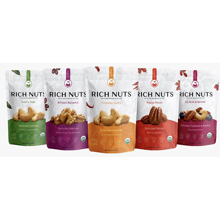 Rich Nuts, $66 (pack of 6)