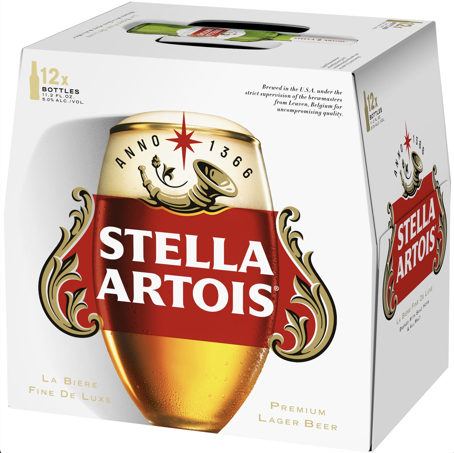 Stella Artois, $16.99 (pack of 12)