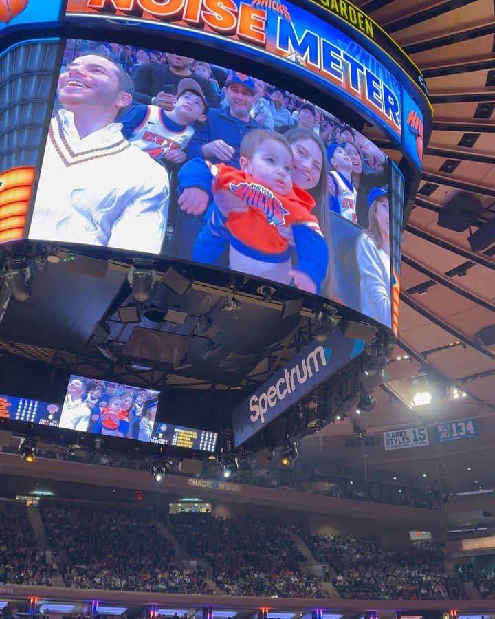 Luca thinks he&rsquo;s on the @nyknicks