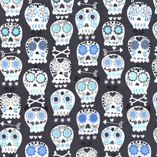 Candy Skulls - Blue