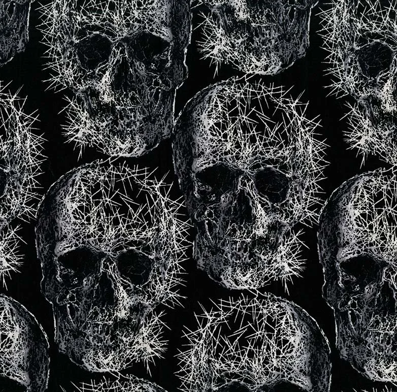 Scratchwork Skulls