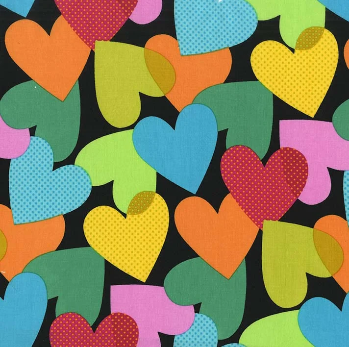 Brite Hearts - Black