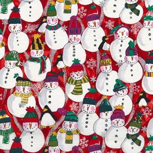 Snowmen - Red