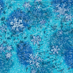 Snowflakes - Turquoise