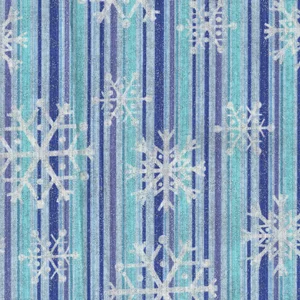 Striped Snowflakes