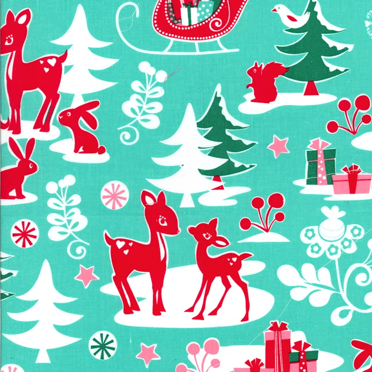 Reindeer Games - Aqua