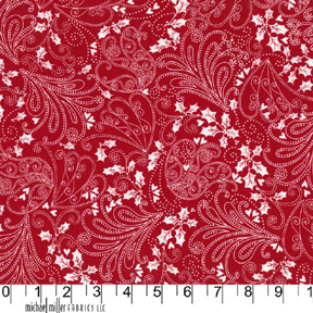 Swirling Holly - Red