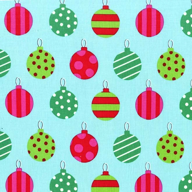Assorted Ornaments - Blue