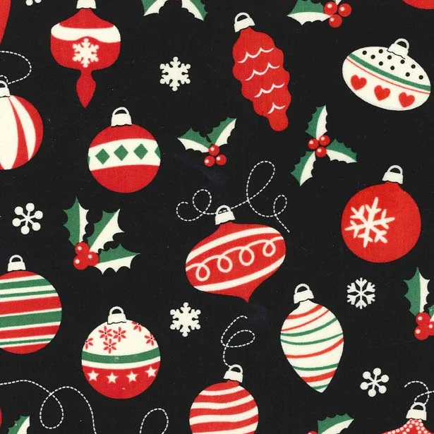 Holly and Ornaments