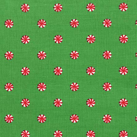 Polka Dot Peppermint - Green