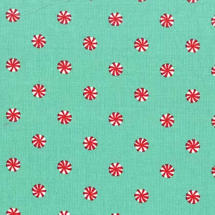 Polka Dot Peppermint - Blue