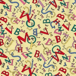 Alphabet Soup - Yellow