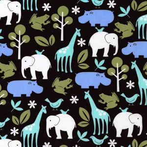 Elephants - Blue