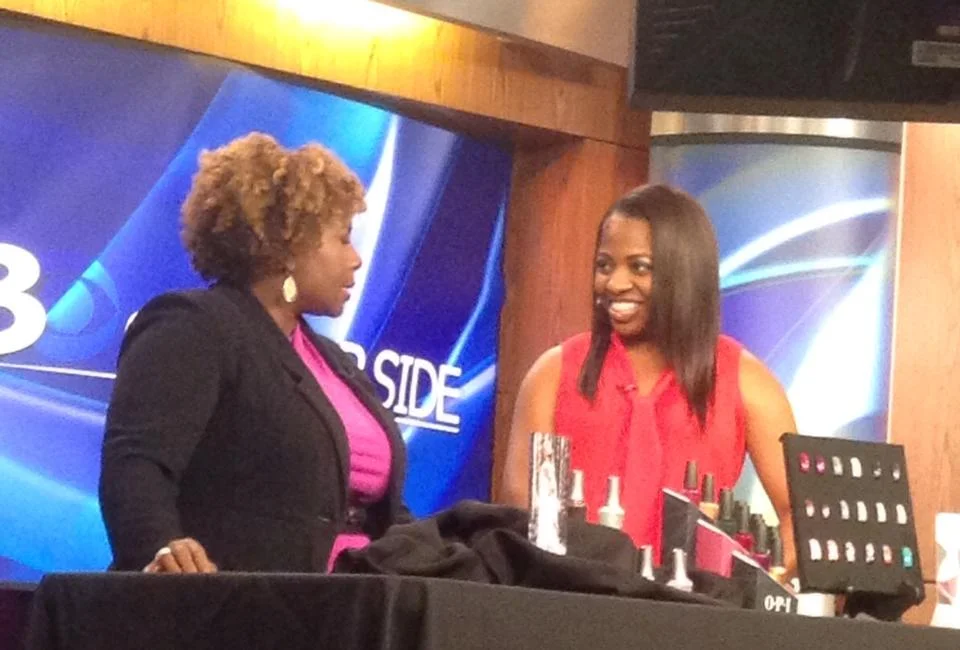 Zoe Nails Owner on WBTV's Bounce