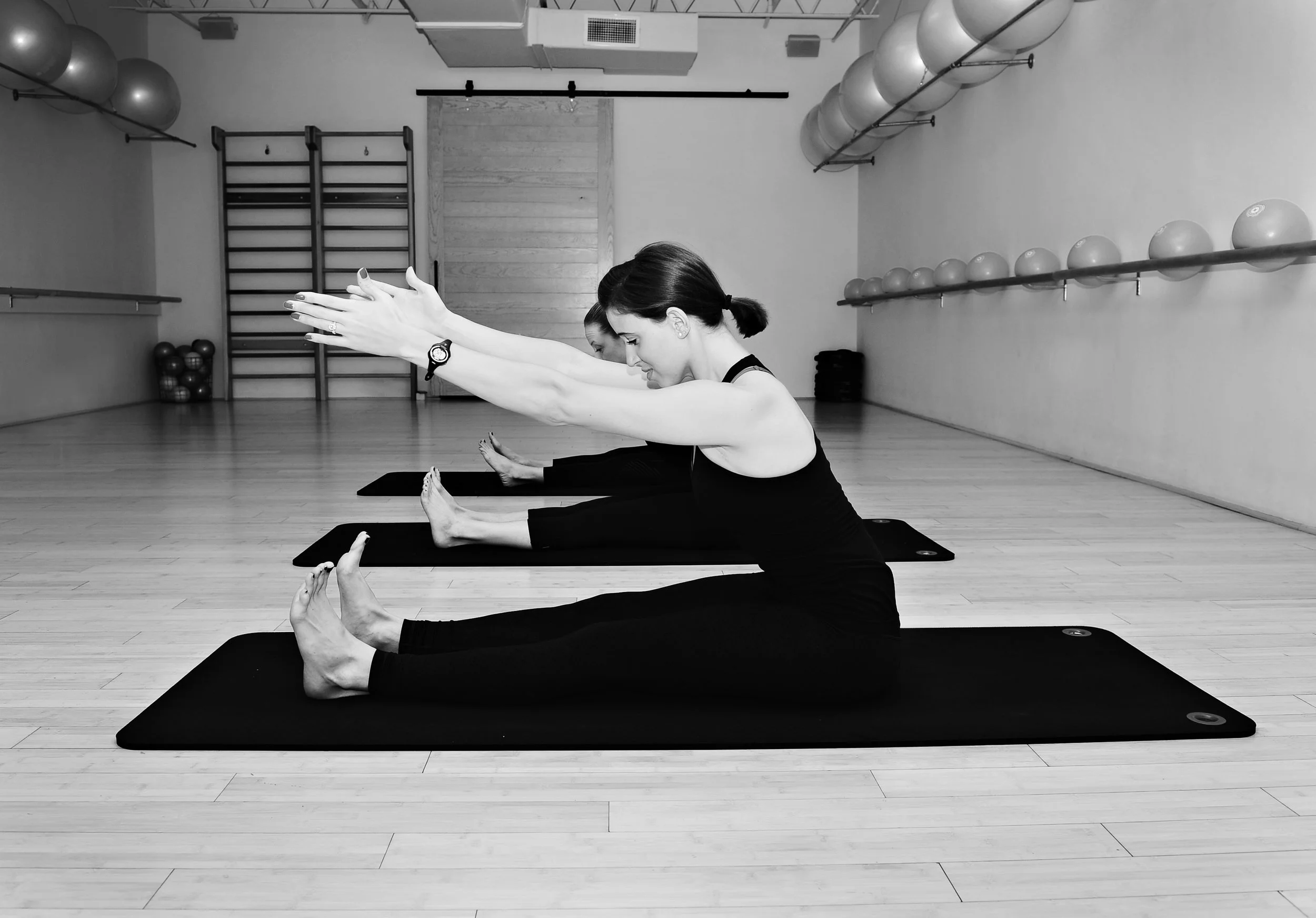   Pilates improves posture   