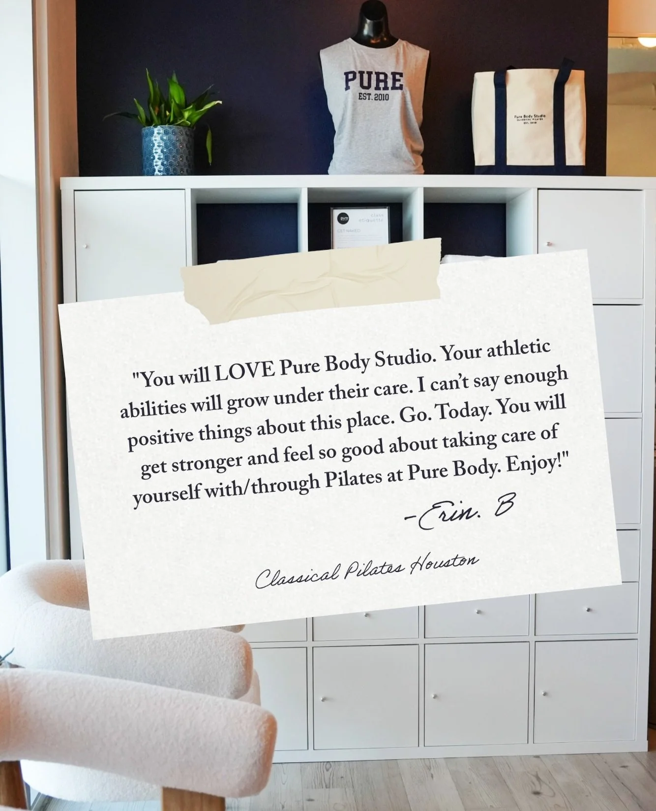 We LOVE hearing from all our amazing members! 
 
Full review below! ⬇️✨

"I found this incredible spot after moving to Houston from Canada 3 months ago. It gets 5/5 every time I go! The studios are clean, bright, and welcoming. The staff is frie