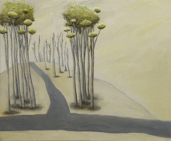 Dead tree stand </br>2013 oil on canvas </br>50x60cm</br></br>SOLD