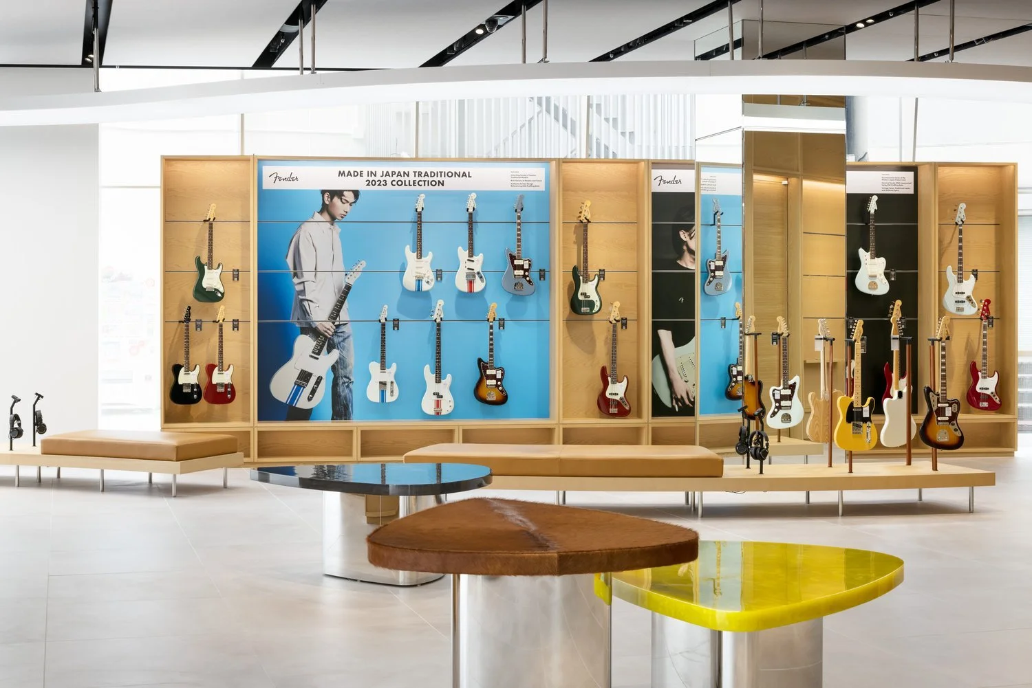 Fender Pick Tables — Klein Dytham architecture