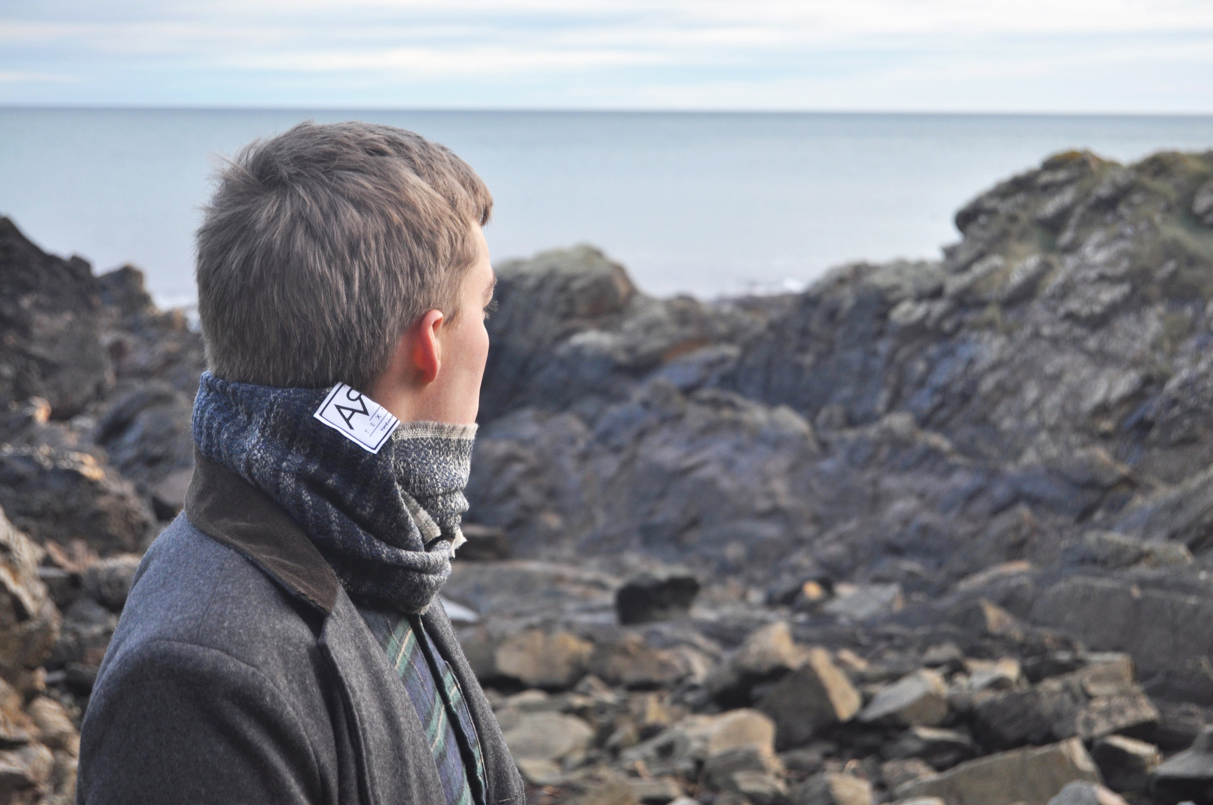 Ripple Cowl Scarf.
