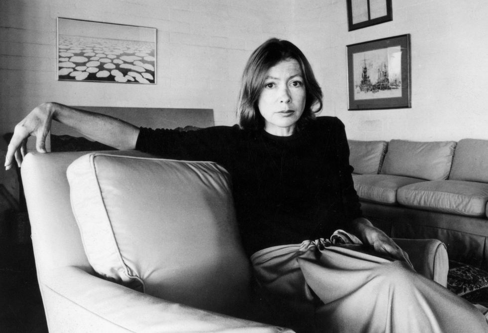 Joan Didion. 