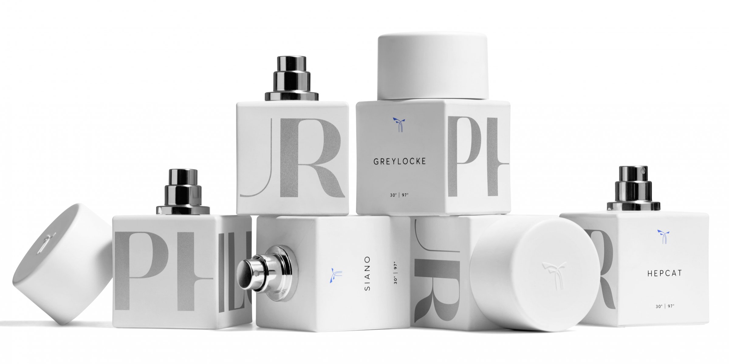 Selection of sustainable fragrances by PHLUR. 