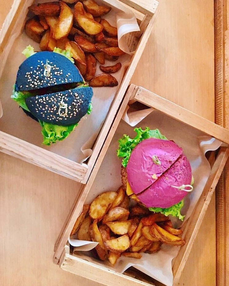 Flower Burger. 
