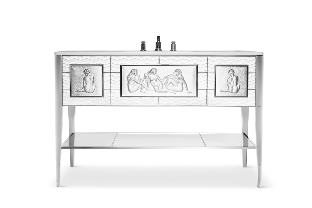 Lalique x Pierre-Yves Rochon Signature: CAUSEUSES Vanity.