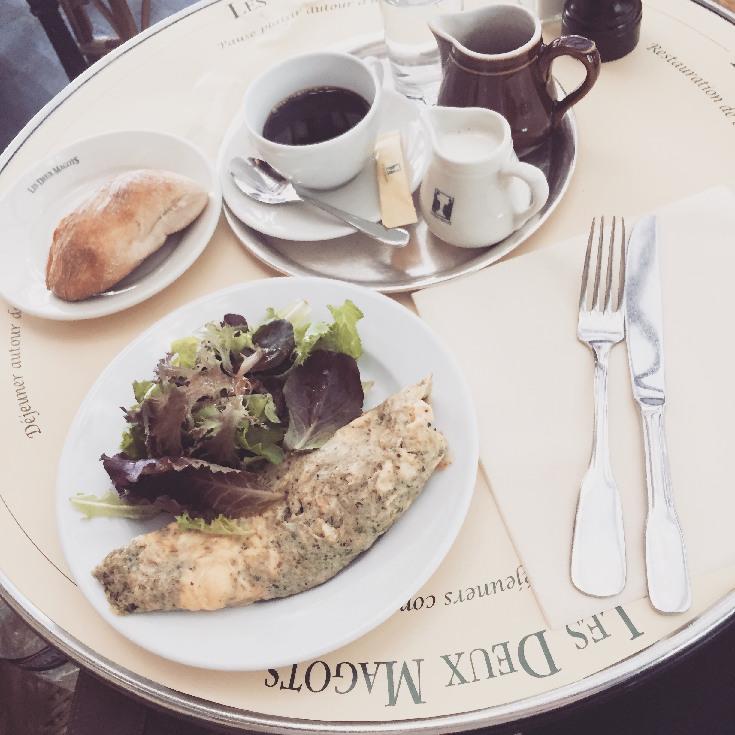 Les Deux Magots / Photo: Author's own. 