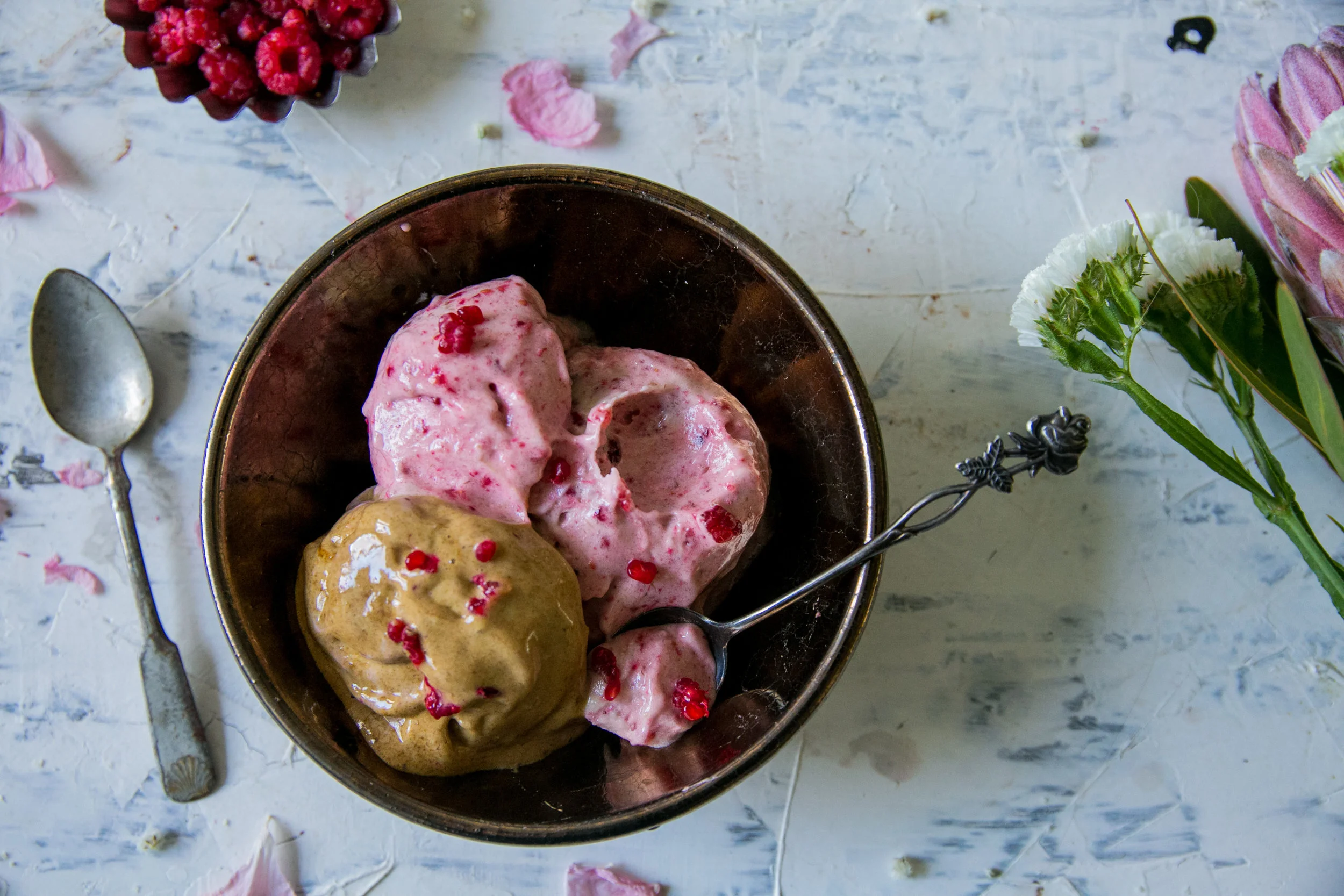 Raspberry Licorice Nice Cream / Photo: Wellberries
