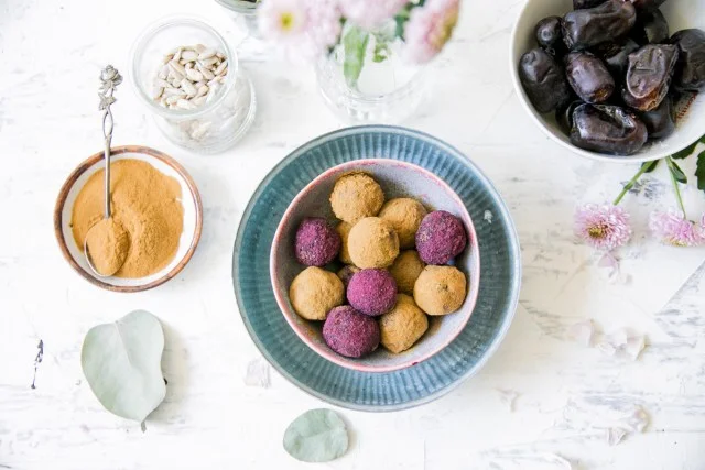 Licorice-date Bliss Balls / Image: Wellberries