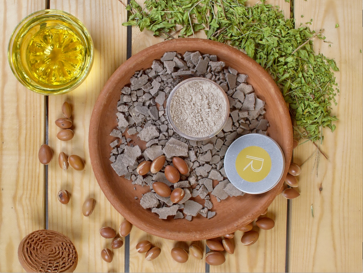 Reluxury: Rhassoul Clay (Ingredient in Detoxifying Face Mask). 
