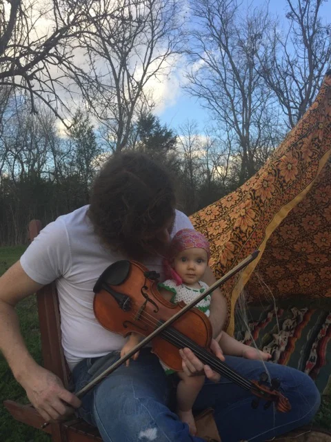 Louise and Papa.