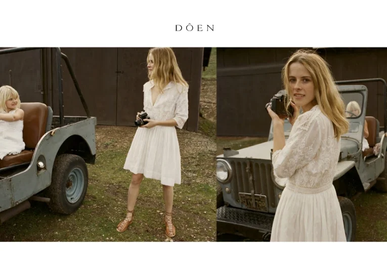 A page from the Spring 2016 look book shot by Hilary Walsh.