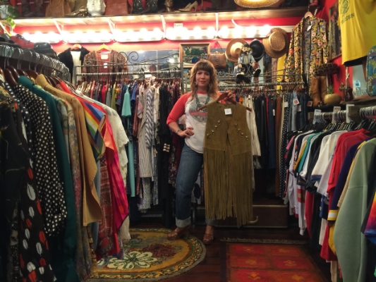 Behind these red doors is a mecca for midtown vintage!