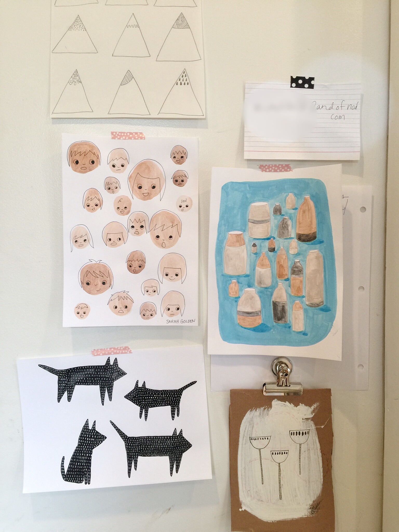  We're crazy about these family doodles! 