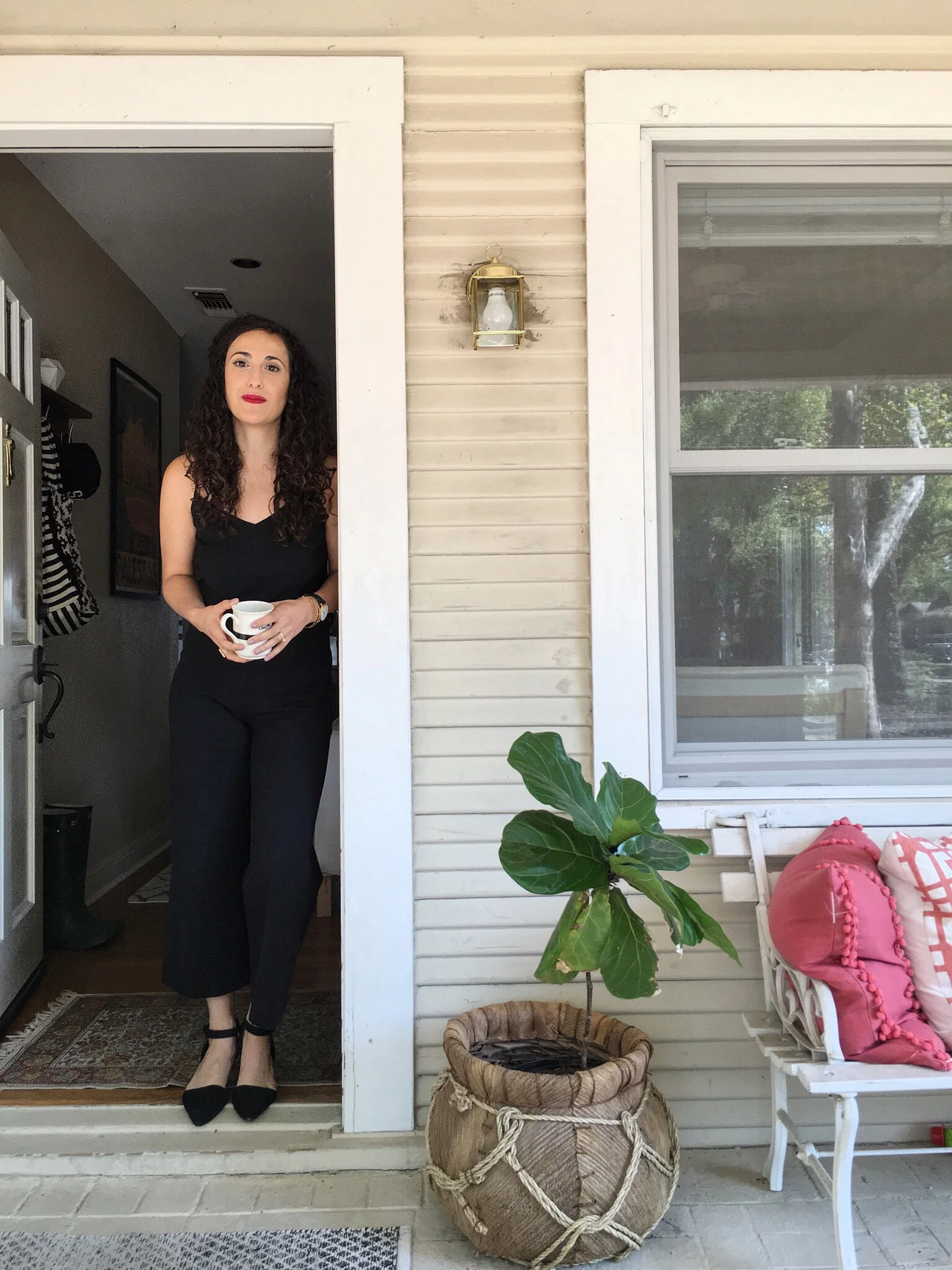 Sarah and her family recently bought the cute craftsman bungalow in Poverty Ridge. 