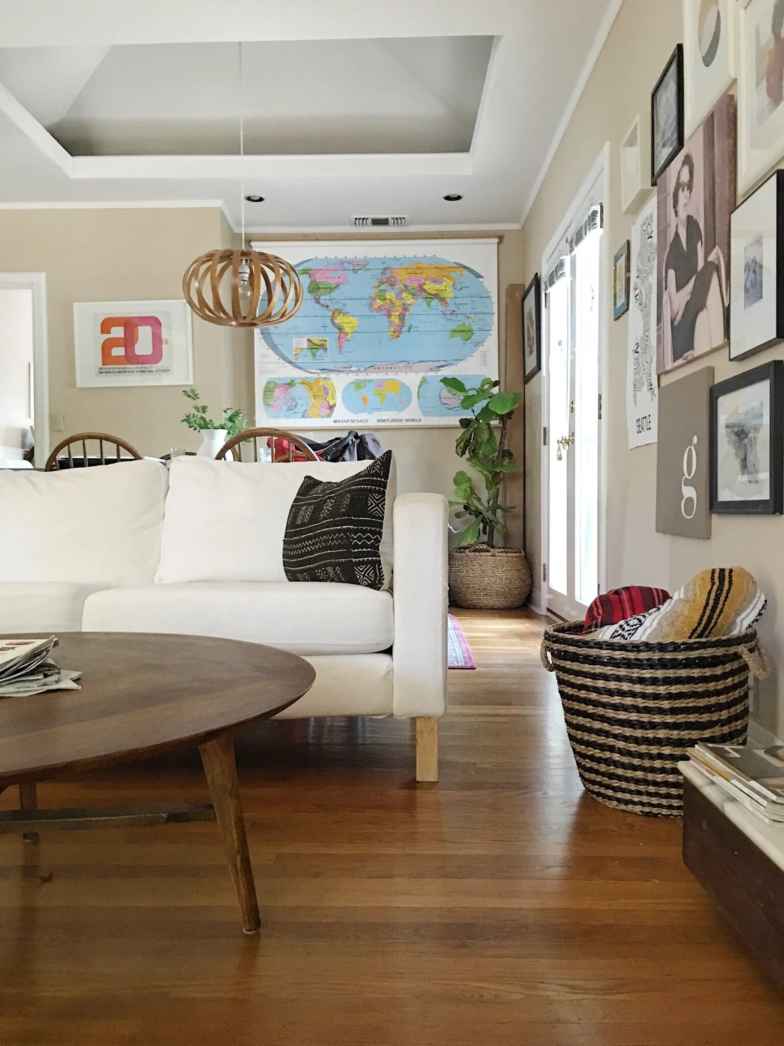 Calming and cozy.