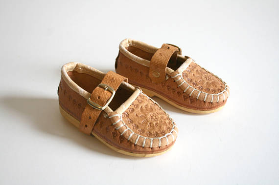 Polish Baby Buckle Shoes