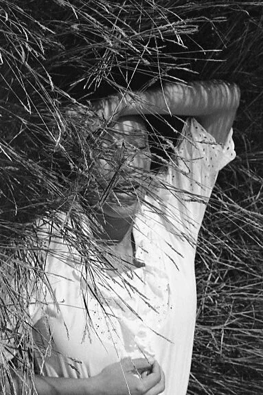Laurence with QUAN earrings. Martinique, September, 2016.