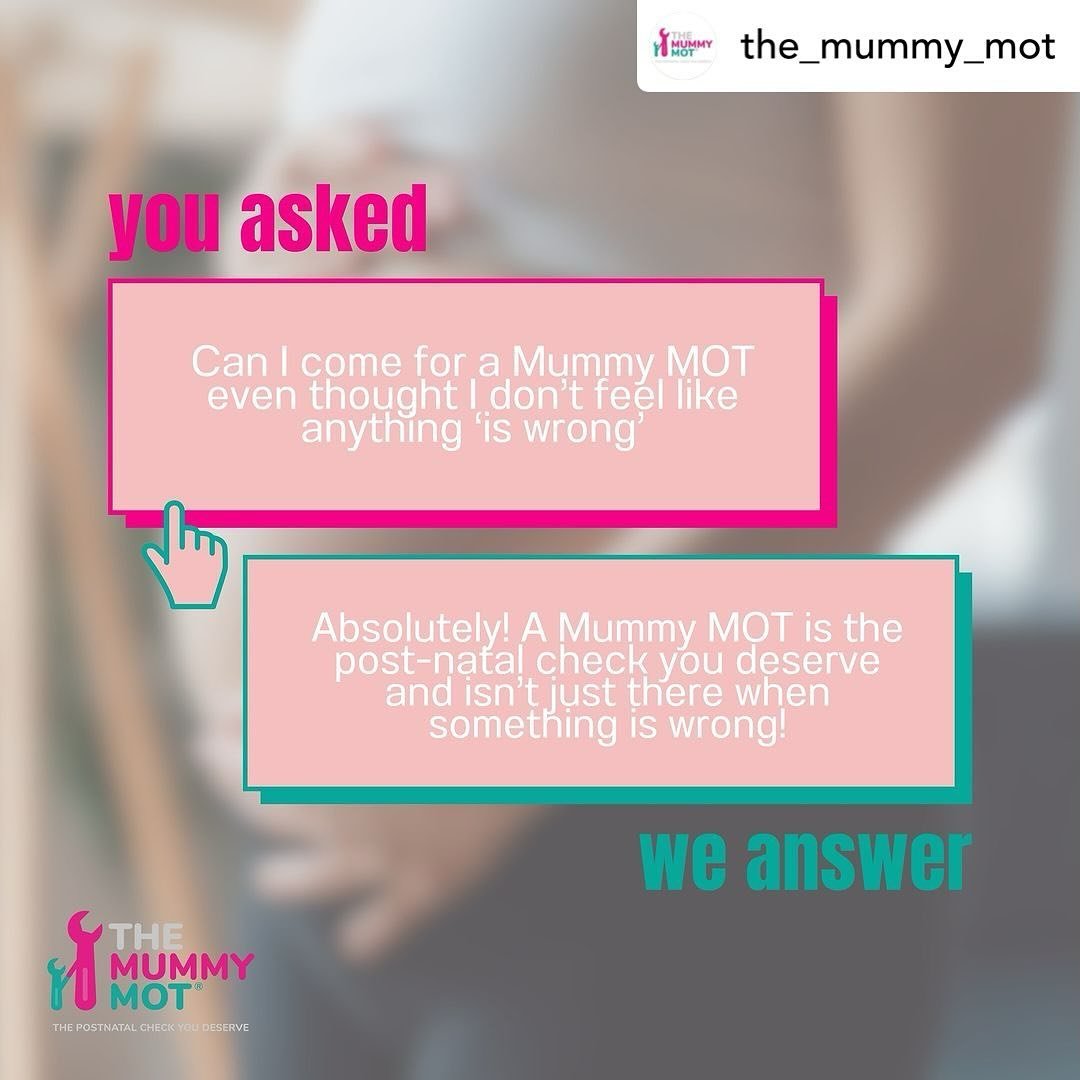Call, Email or book online!
www.sussexphysiopilates.co.uk
3️⃣ of our Physio team are #themummymot Specialist Practitioners 🤗

Posted @withregram &bull; @the_mummy_mot Ever wondered about Mummy MOT but unsure if it&rsquo;s for you? Here&rsquo;s the s