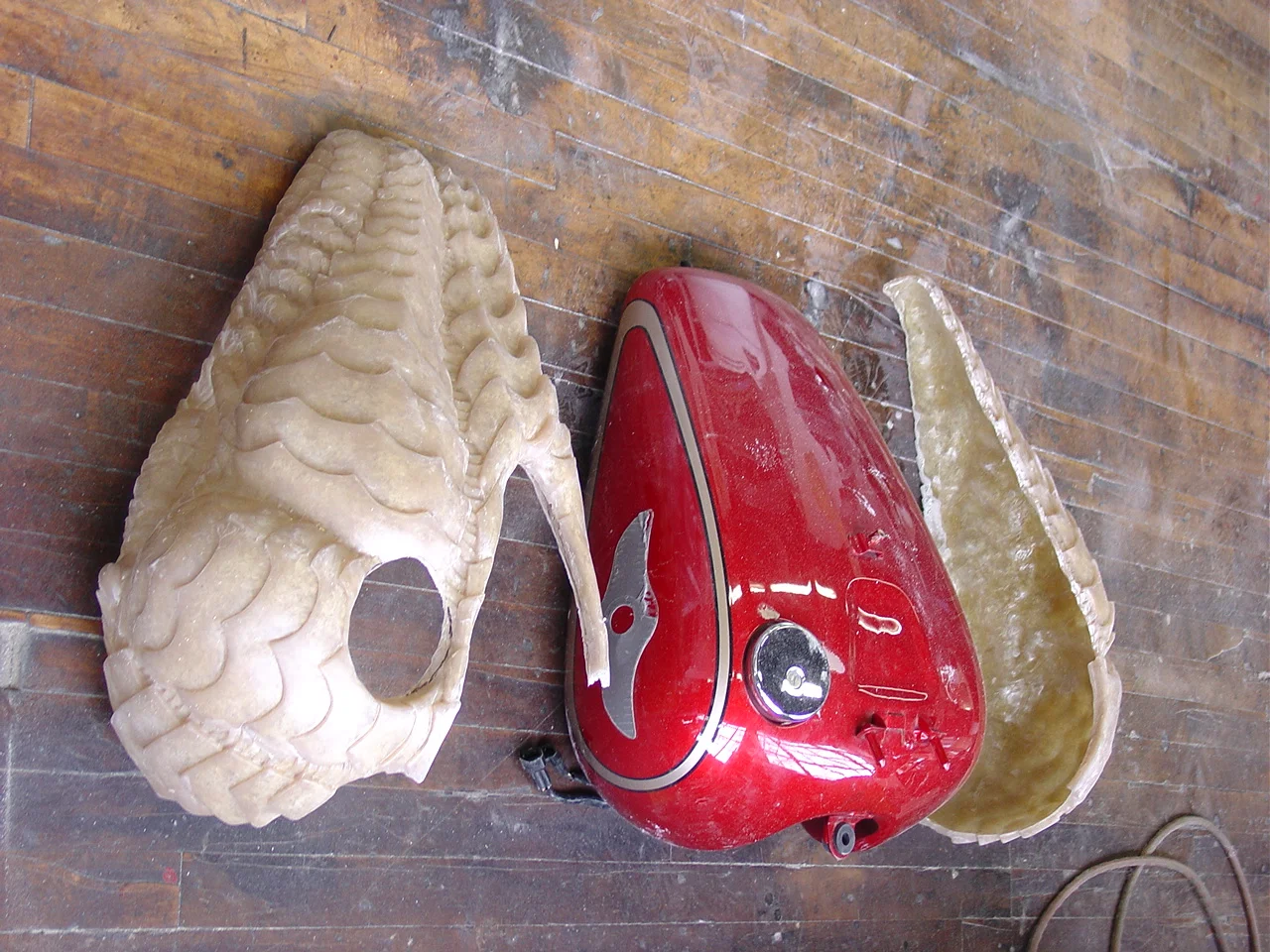 Fiberglass casting/custom motorcycle commission