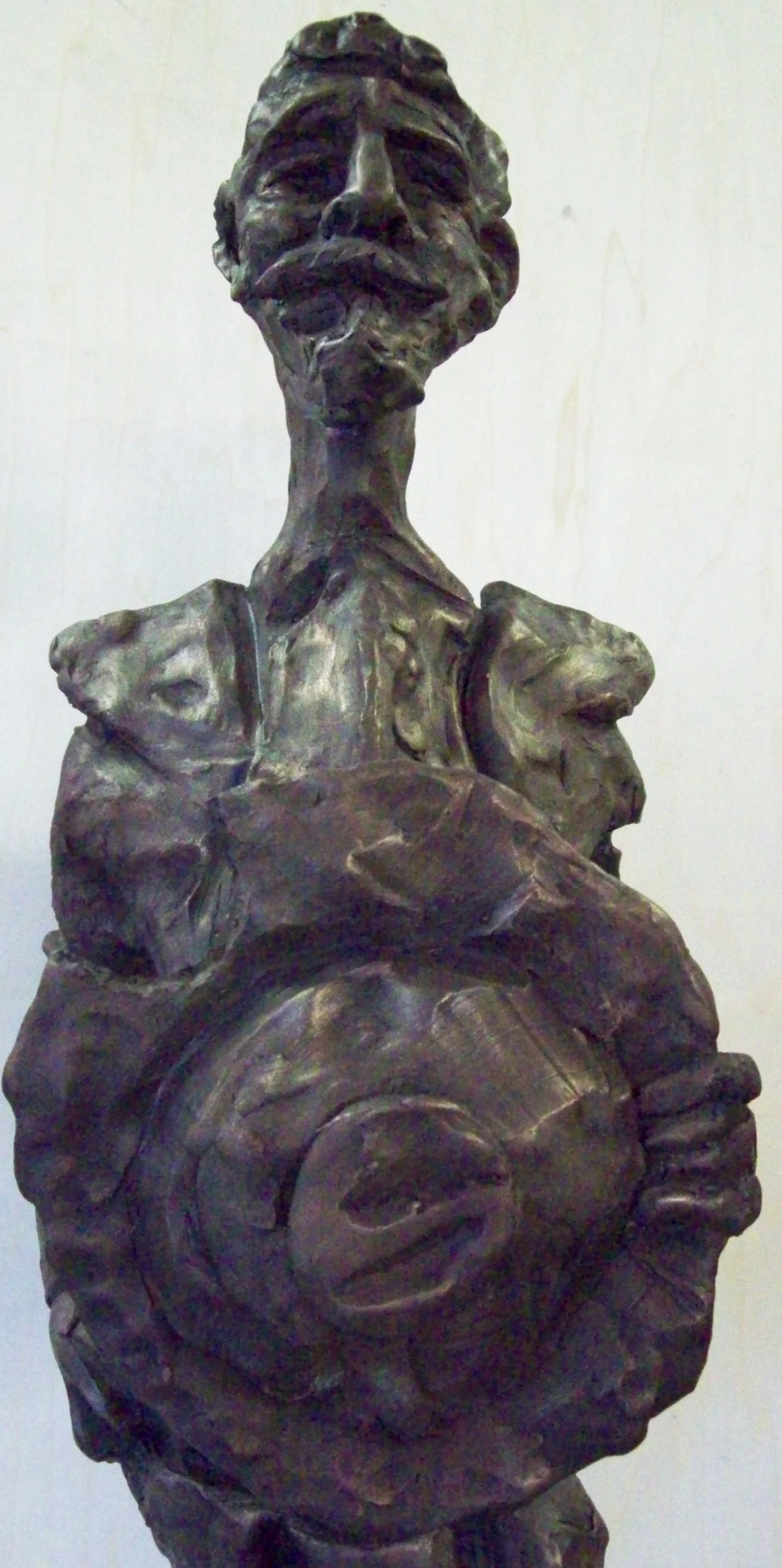 Don Quixote/cold cast bronze