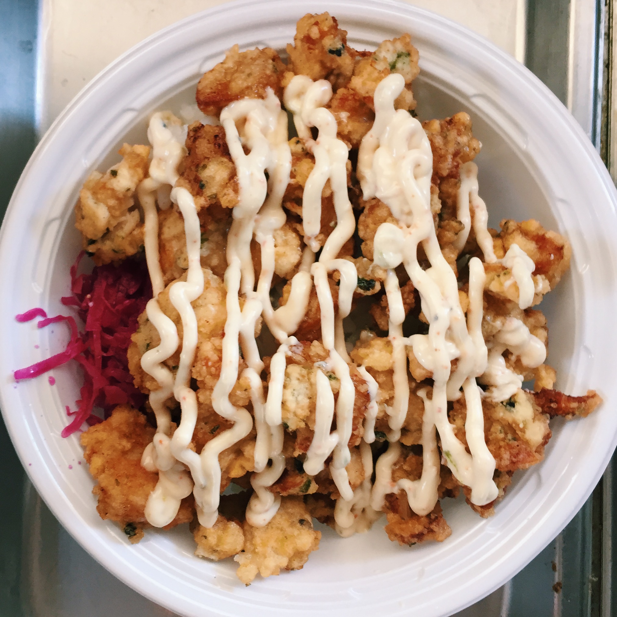 Mochi Nori Fried Chicken Bowl