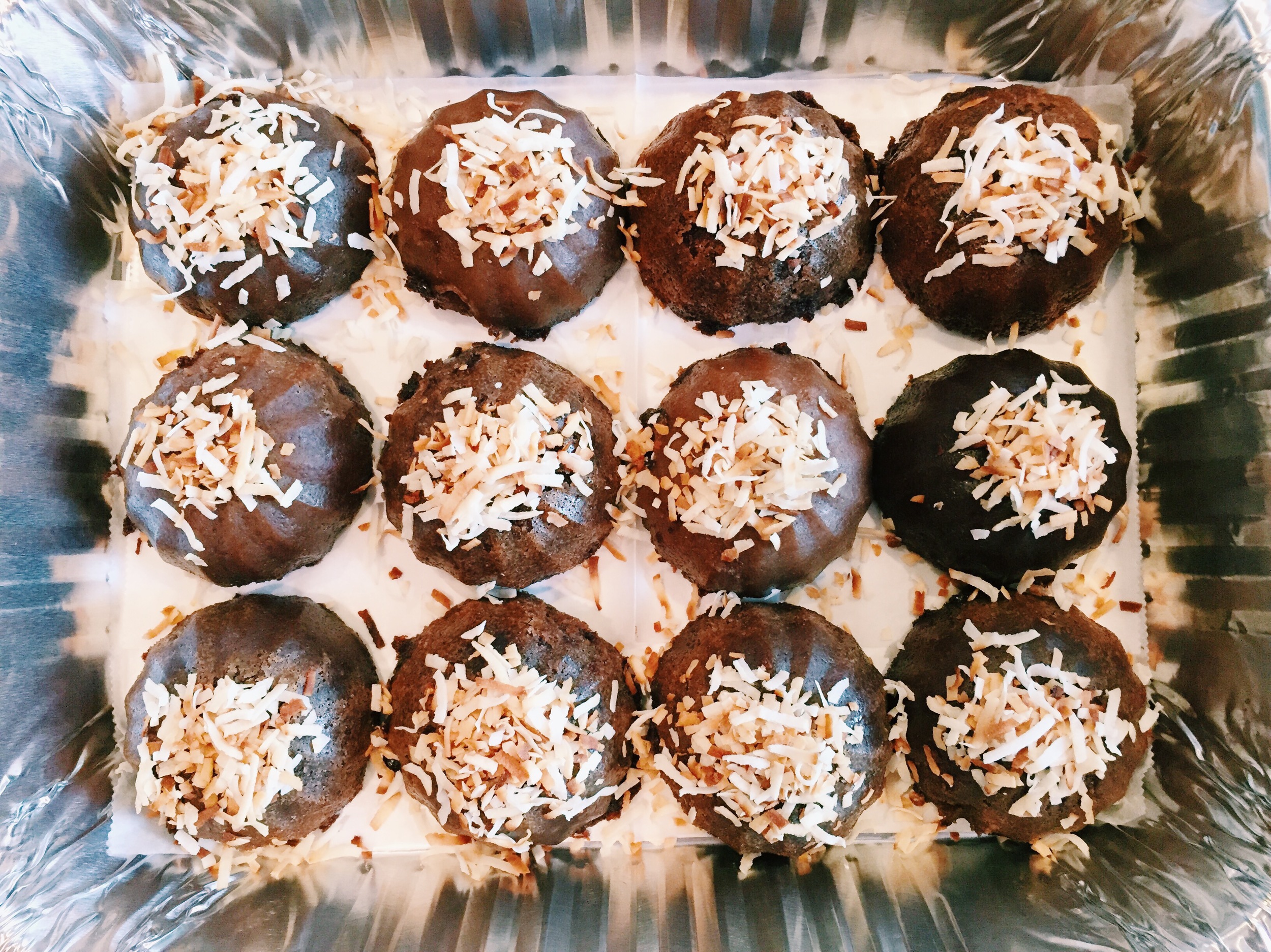 Chocolate Butter Mochi