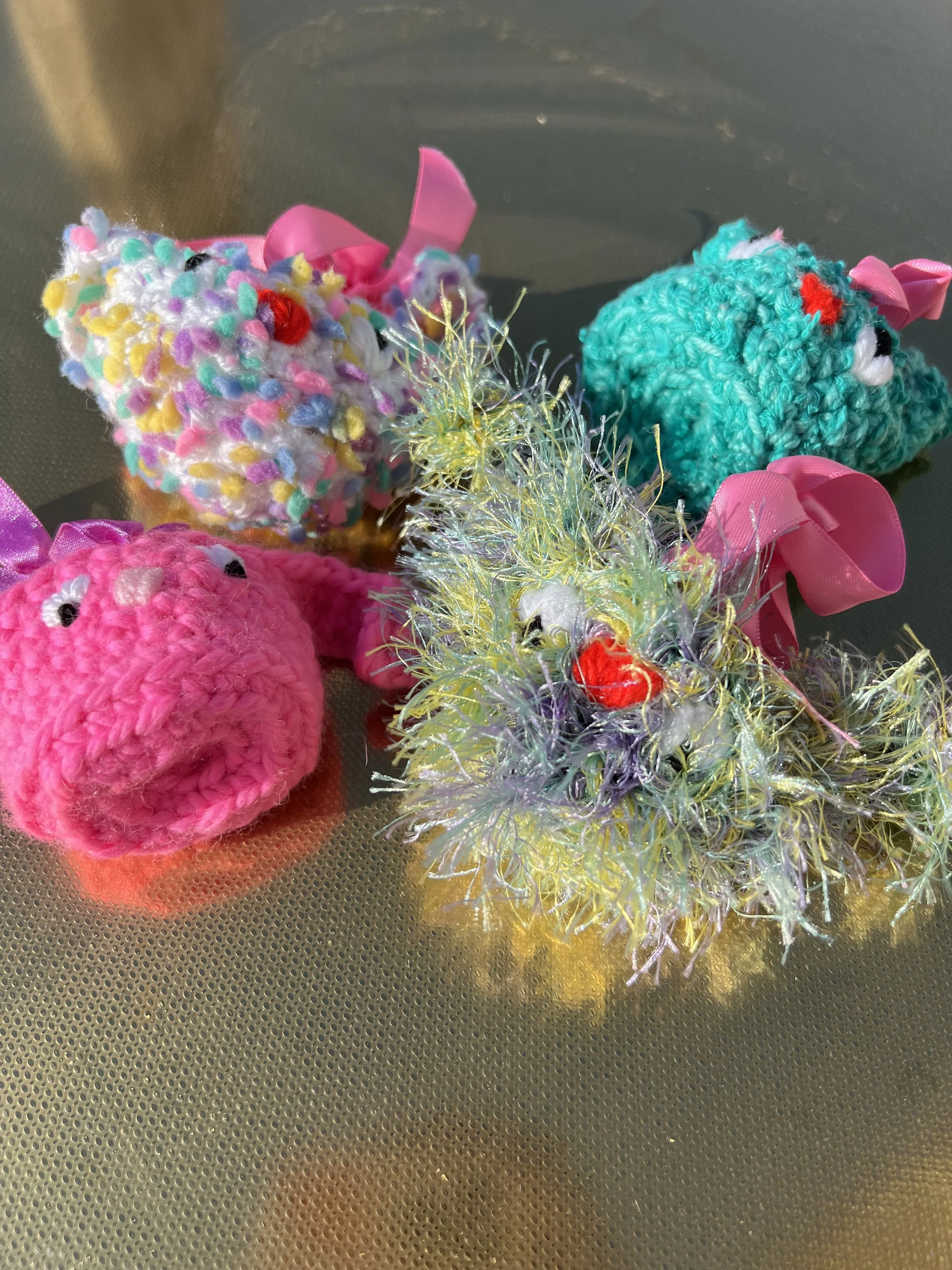 Bun Head Ornament (set of 4)